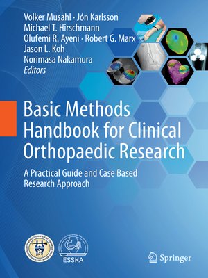 cover image of Basic Methods Handbook for Clinical Orthopaedic Research